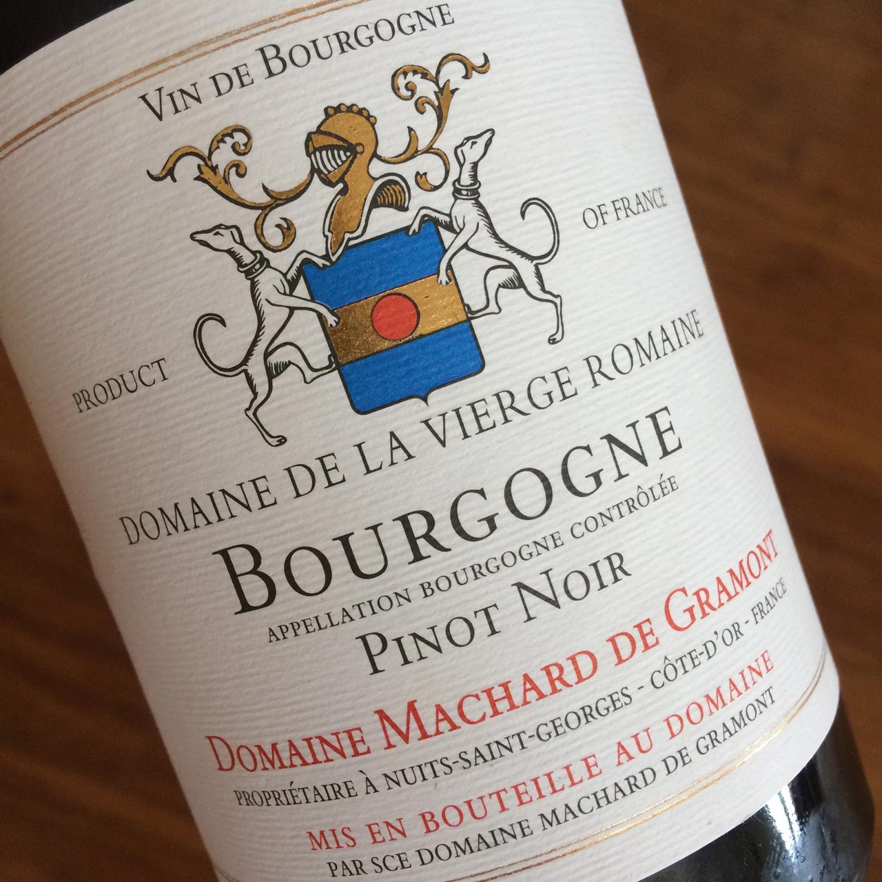 Domaine de Machard de Gramont Domaine de la Vierge Romaine Bourgogne Pinot Noir 2014